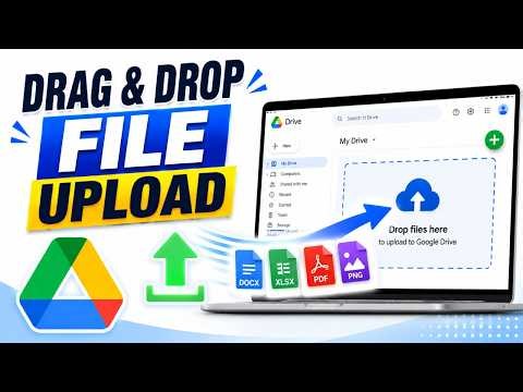 How to Upload Files by Drag and Drop in Google Drive
