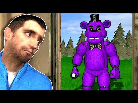 HIDING FROM FNAF IN FOREST BUNKER! - Gmod Hide and Seek