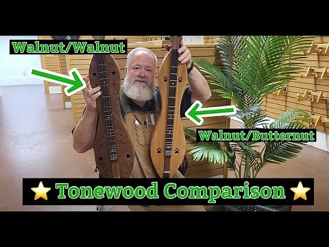 Comparing Tone Woods On A Mountain Dulcimer