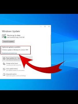 تحديث ويندوز 10 بطريقة سهله وبسيطة