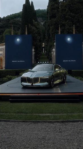 The Vision BMW ALPINA: Unveiled at Concorso.
