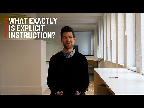 Explicit Teaching Explainer