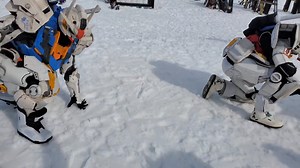 Gundam Aerial cosplay!❄️🏔️ Cr: (X)11Vadu #gundam #gundamcosplay #gundamAerial #cosplay #cosplaysuit #coolcosplay #winter #cosplayer | EZCosplay Costumes