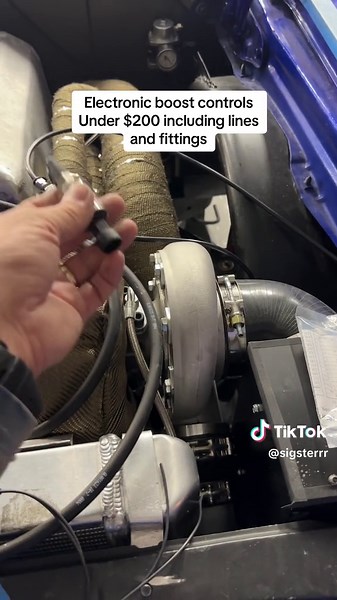 Electronic boost control install #fyp #twinturbo #cars #turbo #chevelle #diy #fast #custom #sobgarage #blowoffvalve #wastegate #boost #boostcontrol #boostcontroller #macvalves #ibuiltthis