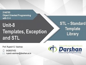 8.05 STL-Standard Template Library