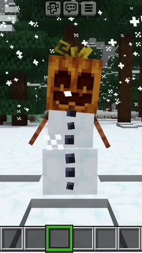 Minecraft Actions & Stuff Snow Golem Animation (With Snow)