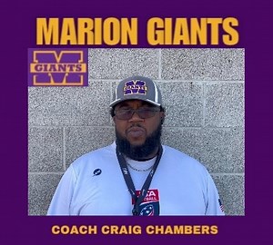 🏈Marion Giants Football Head Coach Craig Chambers previews tonight's game @ McCutcheon. 7:00 pm kickoff #MarionGiants #Football #GFND | Marion Giants Sports