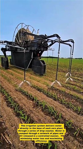 Precision Irrigation: Drop Nozzle System for Corn!