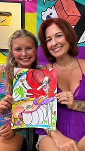 24K views · 1K reactions | See the artwork come together! I'm drawing this lovely mother daughter duo!拾 | Ninja Sketch | Facebook