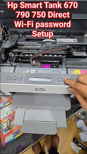 Hp Smart Tank 670 790 750 Direct Wi-Fi password Setup #hp #services #printersupportsoftware