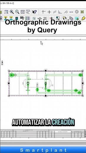 Smartplant Orthographic Drawings by Query Curso Completo