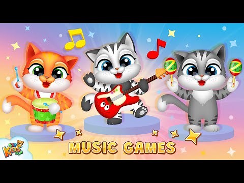 123 Kids Fun Music Games World | Music & Sound Games for Kids