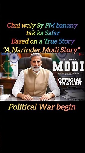 "PM Narendra Modi Movie Trailer | True Story of India’s Prime Minister 🇮🇳🔥