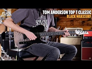 No Talking...Just Tones | Tom Anderson Top T Classic | Black WakeSurf with Binding