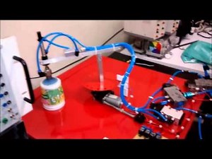 Protótipo Braço Pneumático com encoder incremental controlado por Arduino