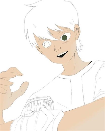 ￼ How to draw Ben 10(￼ digital art)