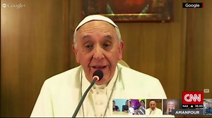 Pope Francis chats with world’s children in Google Hangout | CNN