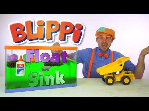 WOW! Cool Science Experiment With Blippi | Sink or Float Challenge | Blippi Science | Funny Videos