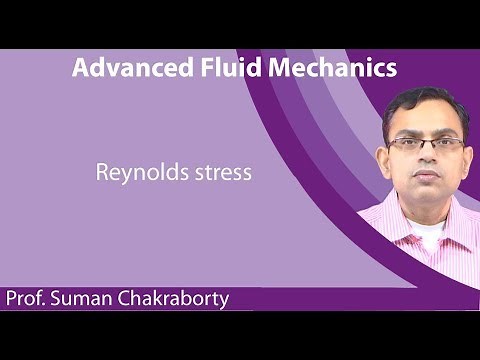 Lecture 30 : Reynolds stress