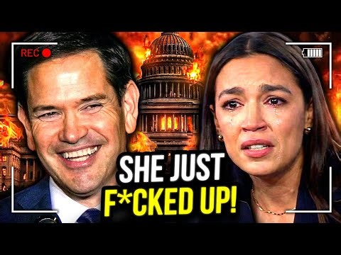 AOC DISRESPECTS The FLAG & Marco Rubio, Then This HAPPENED!