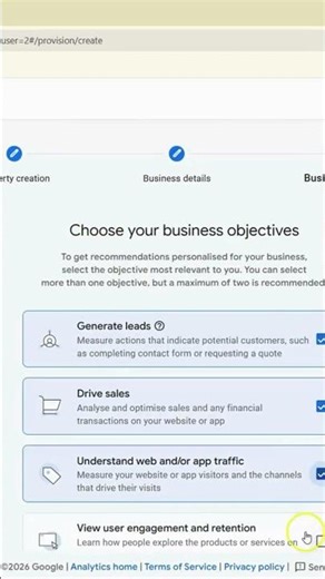 Google Analytics Setup in 1 Minute 🚀 (Step-by-Step) #businesstips #clientmanagement