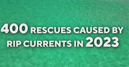 How to save yourself if you're caught in a potentially deadly rip current