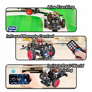 Watch OSOYOO Model-3 Robot car video on Amazon Live