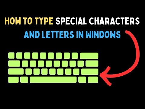 How to Type Special Characters and Letters in Windows 11