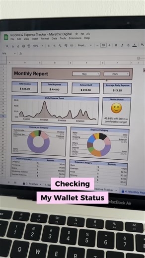 Efficient Income and Expense Tracking with Google Sheets