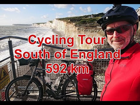 Cycle Camping Tour South England - Dorset, Hampshire, Surrey, Sussex.