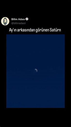 Bilim Adası​ on Instagram: "Satürn örtülmesi, Ay'ın Dünya'dan bakıldığında Satürn'ün önünden geçmesiyle gerçekleşen nadir bir astronomik olaydır. Bu olayda gezegen ve halkaları anlık olarak gizlenir ve parlak Ay'ın çok daha sönük olan Satürn'ü örtmesiyle muhteşem bir görsel efekt oluşur; gezegen ortaya çıktıktan sonra halkaların aşamalar halinde kayarak görünmesi de bazen mümkündür. Bu simülasyon SpaceEngine üzerinde yapılmıştır."