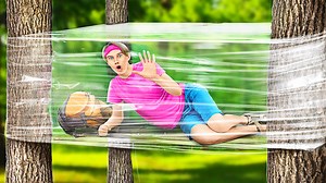 7.2K views · 143 reactions | 24 Hour Forest SURVIVAL CHALLENGE! Camping Gadgets & Hacks by La La Life | La La Life Arabic | Facebook