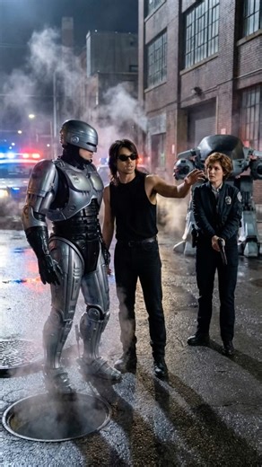 Me with ROBOCOP #robocop #movie #80s #tvshow #ai