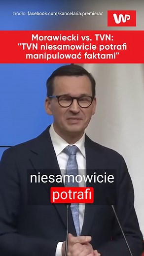 Morawiecki vs. TVN. "Czy panu nie wstyd?" | Wirtualna Polska