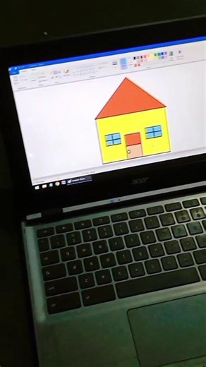 Computer Lab Practical 🖌️💻 | Class 6 Paint Activity at Pearl High School