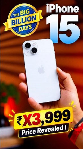 iPhone 15 at ₹XX,999!BBD Sale 2026 Price Revealed 😱