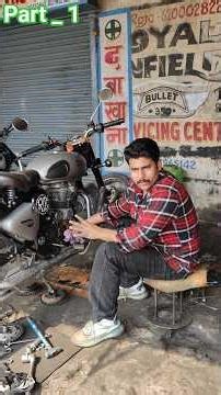 Chain sprocket problem classic 350 ✅🙏#youtube #shortsfeed #shorts #jharkhand #classic350 #automobile