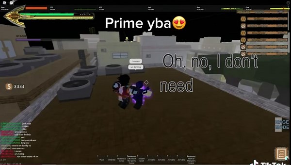 Prime yba🥺#roblox #yba #yourbizarreadventure #jojosbizarreadventure #stands #combat #starplatinumtheworld