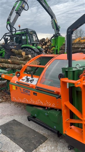 2.4K views · 259 reactions | The Firewood Machinery is in place, and...