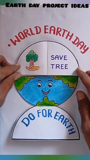 228K views · 1.1K reactions | World earth day | save Earth project #saveearthsavelife #earthday #art #drawings #shorts #schoolproject #shortreel #viralvideofb | Pirjada Arif l TLM & creativity | Facebook