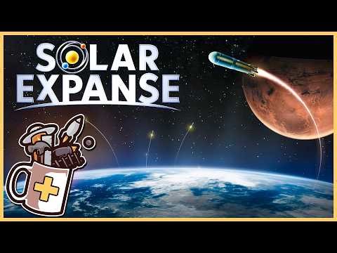 Colonizing the Solar System in this Space Race Simulator | Solar Expanse