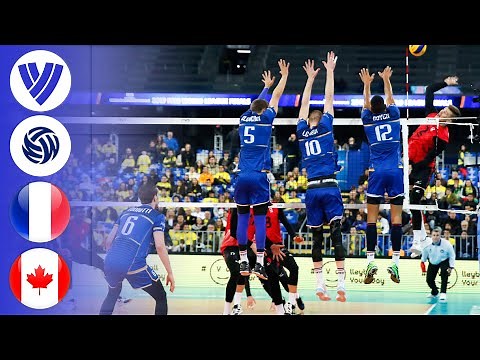France vs. Canada - Full Match | Semi Final | Men's Volleyball World League 2017