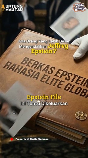 Cerita Untungs on Instagram: "JEFFREY EPSTEIN Setelah kita dikejutkan baru-baru ini dengan beredarnya isi Epstein Files. Kita digantungkan dengan tanda tanya yang lebih besar dari sebelumnya. Apakah ini benar? Apakah ini disengaja? Ada apa di balik Epstein Files? Bersama Ust. Artha Wijaya di podcast Untung Mau Tau kita akan bedah lebih dalam mengenai Jeffrey Epstein dan konsiprasi di belakangnya yang ternyata lebih besar dari yang kita bayangkan, dan masih menyimpan misteri karena ternyata file 