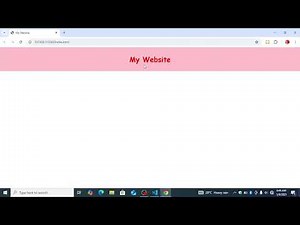 How to Create a Website title bar| Step-by-Step Tutorial for Beginners | web development