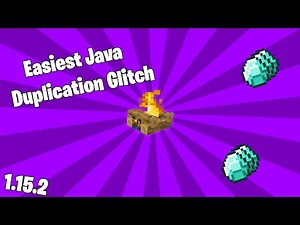 Minecraft 1.15.2 | Easiest Duplication Glitch| Updated Tutorial | Java Edition Only