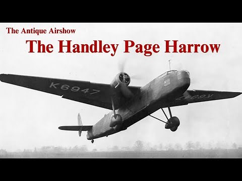 The RAF's giant stopgap bomber of the 1930s - The Handley Page Harrow -