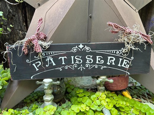 Garden Sign / French Country / Rustic Decor - Etsy