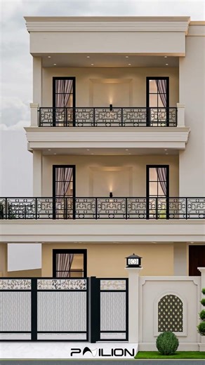 Elegant Neo-Classical Facade With Timeless Proportions