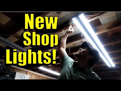 New 8 Ft LED Shop Lights