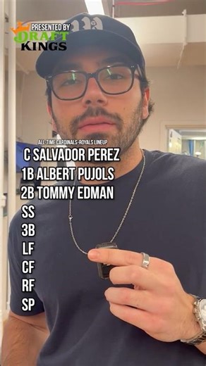 Building an all-time Cardinals and Royals lineup ‪@DraftKings‬